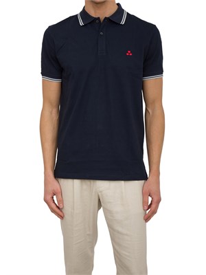 Polo Peuterey in piqué di cotone stretch in UOMO