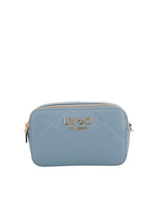 Borsa a tracolla piccola Liu Jo color azzurro polvere in DONNA