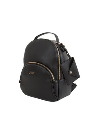 Zaino Liu Jo nero con pochette in DONNA