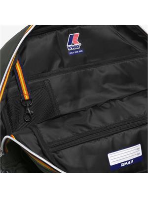 Zaino Unisex Verde K-way GIZY con Scomparto per Laptop Imbottito in UOMO