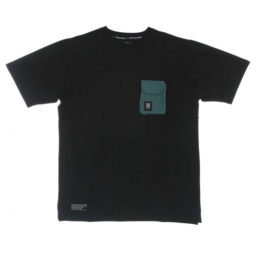 5TATE OF MIND 5TATE OF MIND 22PEM030 Tee Blk Pckt in T-shirt