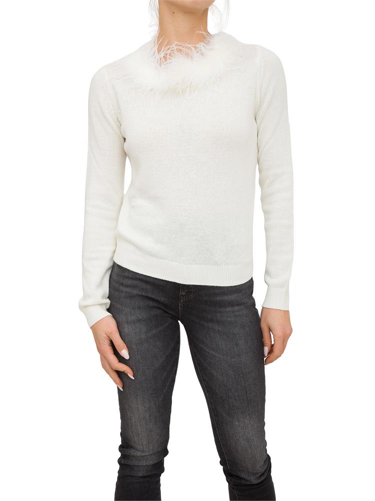 MAGLIA TWIN-SET BIANCO