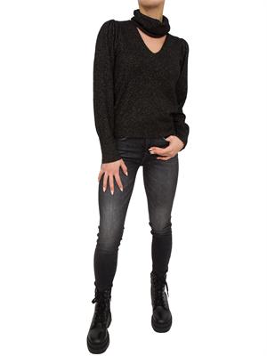 MAGLIA TWIN-SET NERO in DONNA