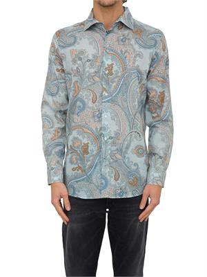 CAMICIA MANICA LUNGA ETRO AZZURRO in UOMO