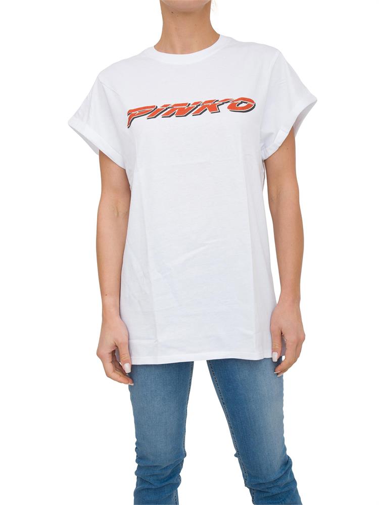 T-SHIRT PINKO BIANCO