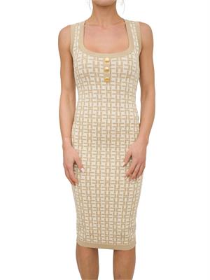 VESTITO ELISABETTA FRANCHI BEIGE in DONNA