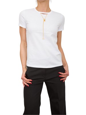 T-SHIRT ELISABETTA FRANCHI BIANCO in DONNA