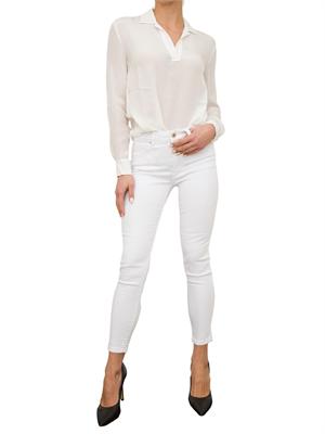 PANTALONE CASUAL FRACOMINA BIANCO in DONNA