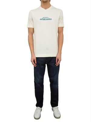 T-SHIRT EMPORIO ARMANI AVORIO in UOMO