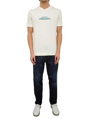 T-SHIRT EMPORIO ARMANI AVORIO in UOMO