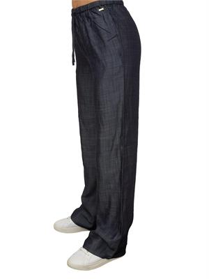 PANTALONE CASUAL ARMANI EXCHANGE BLU DENIM in DONNA