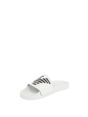 CIABATTE EMPORIO ARMANI BIANCO in UOMO