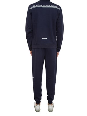 TUTA SPORTIVA EA7 EMPORIO ARMANI BLU in UOMO