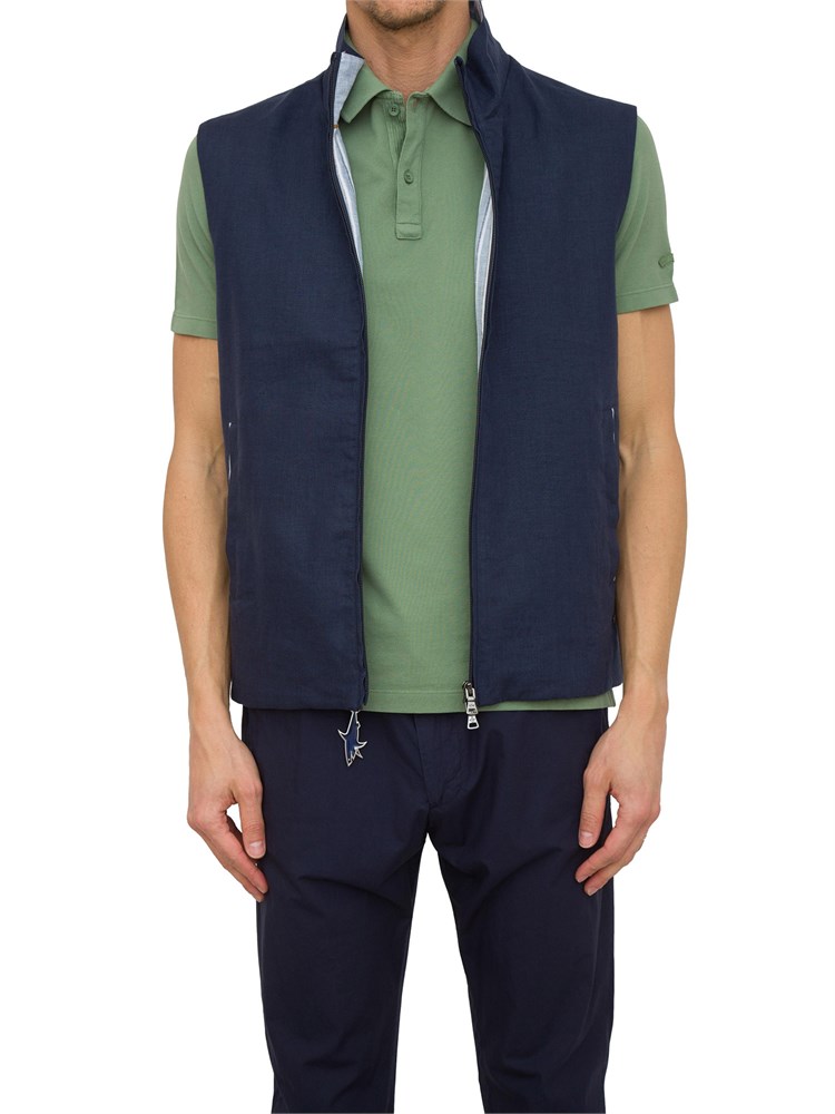 GILET PAUL&SHARK BLU