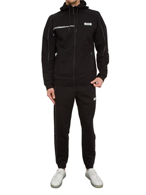 PANTALONE TUTA EA7 EMPORIO ARMANI NERO in UOMO