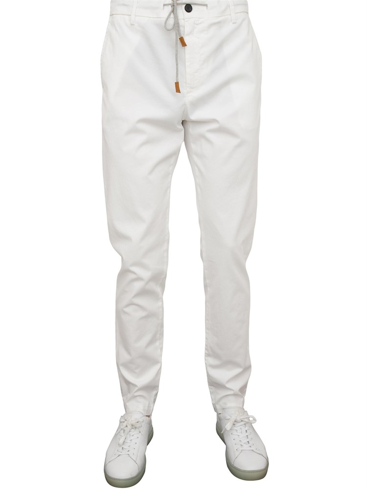 PANTALONE CASUAL ELEVENTY BIANCO