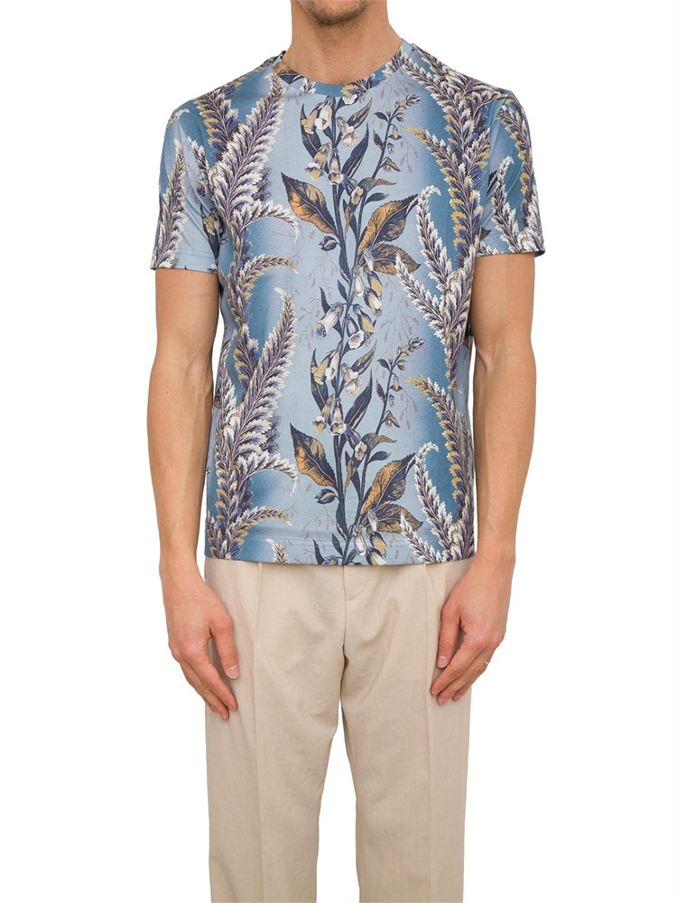 T-SHIRT ETRO BLU