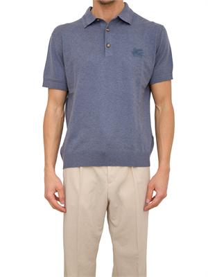 POLO ETRO BLU in UOMO