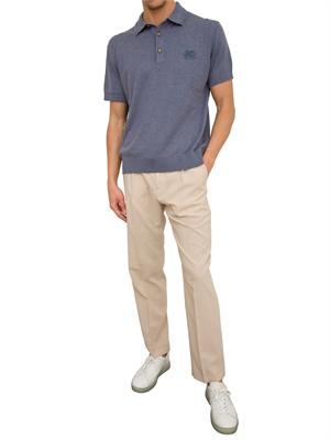 POLO ETRO BLU in UOMO