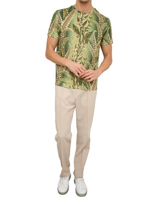 T-SHIRT ETRO VERDE in UOMO