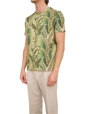 T-SHIRT ETRO VERDE in UOMO