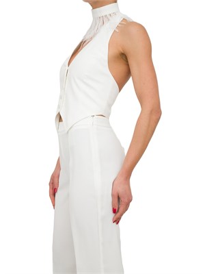 GILET NENETTE BIANCO in DONNA