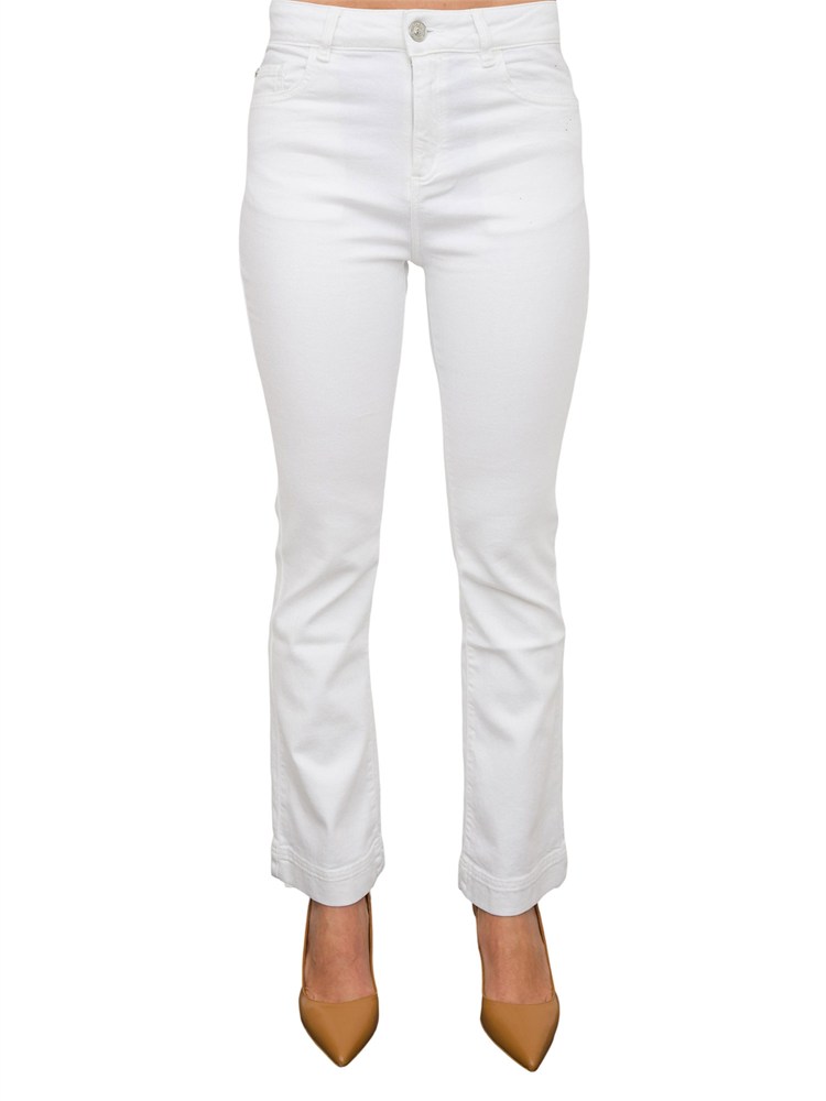 PANTALONE CASUAL NENETTE BIANCO