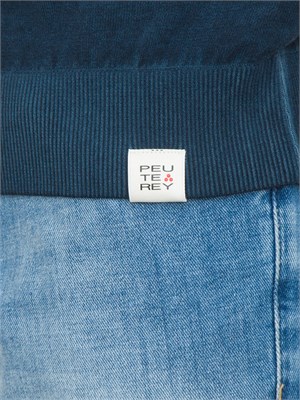 POLO PEUTEREY BLU in UOMO