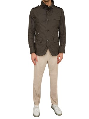 GIUBBINO MOORER VERDE in UOMO
