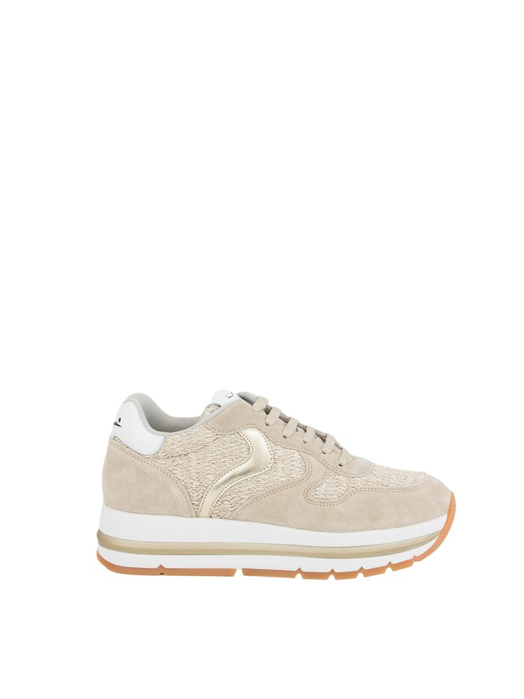 SNEAKERS VOILE BLANCHE BEIGE