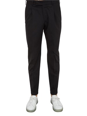 PANTALONE CASUAL PT TORINO NERO in UOMO
