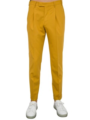 PANTALONE CASUAL PT TORINO GIALLO in UOMO