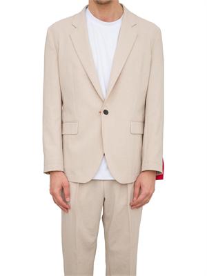 GIACCA MONOPETTO BOSS BEIGE in UOMO