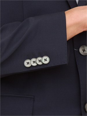 GIACCA MONOPETTO BOSS BLU in UOMO