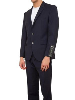 GIACCA MONOPETTO BOSS BLU in UOMO