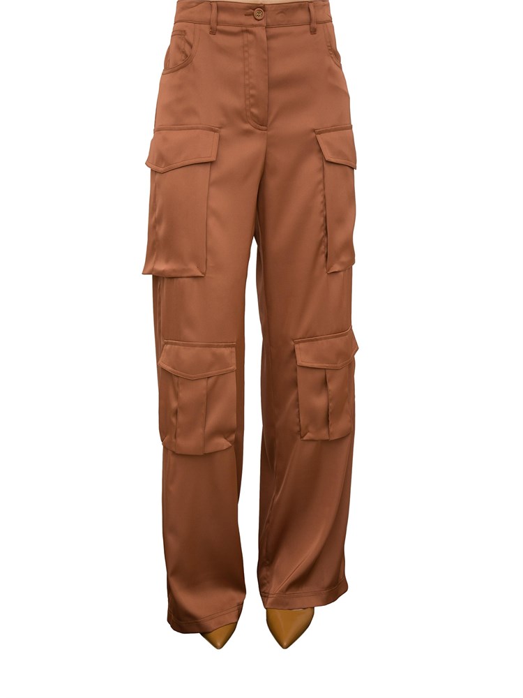 PANTALONE CASUAL BLUGIRL MARRONE