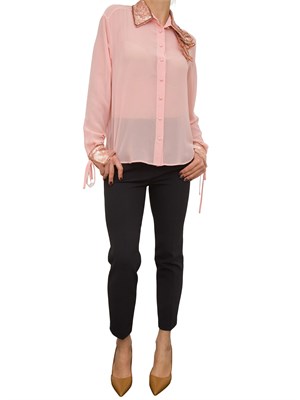 CAMICIA MANICA LUNGA BLUGIRL ROSA in DONNA