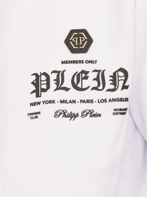 FELPA PHILIPP PLEIN BIANCO in UOMO