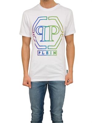 T-SHIRT PHILIPP PLEIN BIANCO in UOMO