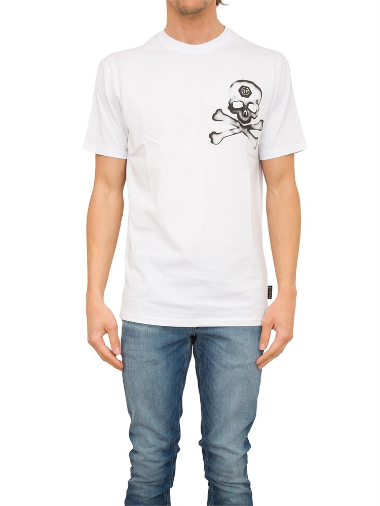 T-SHIRT PHILIPP PLEIN BIANCO