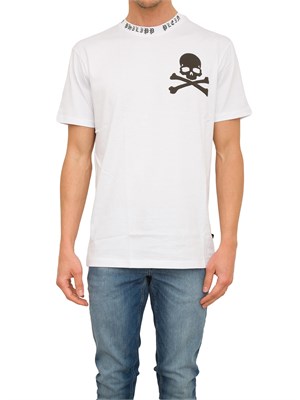 T-SHIRT PHILIPP PLEIN BIANCO in UOMO