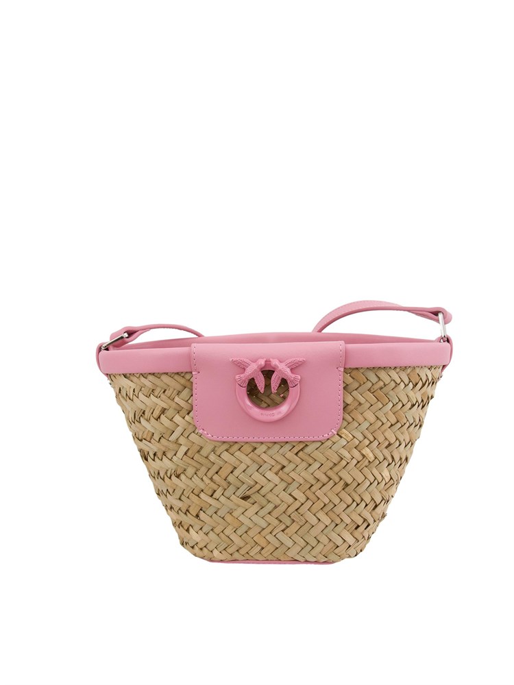 BORSA A SPALLA PINKO ROSA