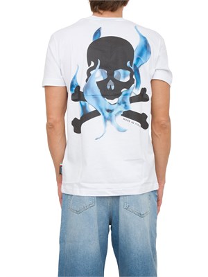 T-SHIRT PHILIPP PLEIN BIANCO in UOMO
