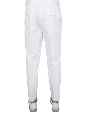 PANTALONE CASUAL PAOLO PECORA BIANCO in UOMO