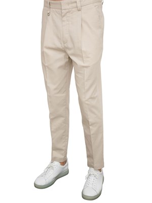 PANTALONE CASUAL PAOLO PECORA BEIGE in UOMO