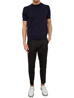 PANTALONE CASUAL PAOLO PECORA NERO in UOMO