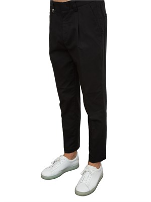 PANTALONE CASUAL PAOLO PECORA NERO in UOMO