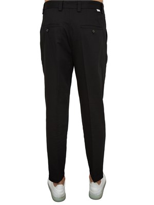 PANTALONE CASUAL PAOLO PECORA NERO in UOMO