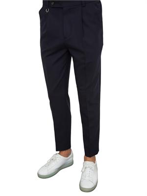PANTALONE CASUAL PAOLO PECORA BLU in UOMO