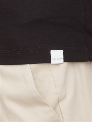 T-SHIRT PAOLO PECORA NERO in UOMO